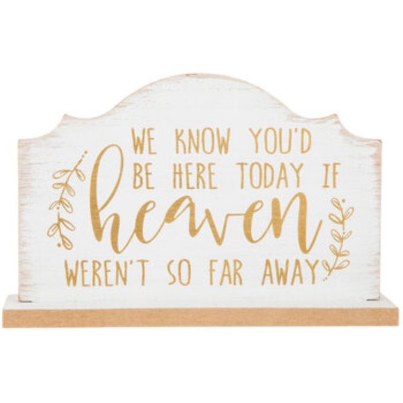 We Know You'd Be Here Today Wood Decor - Picture 1 of 4